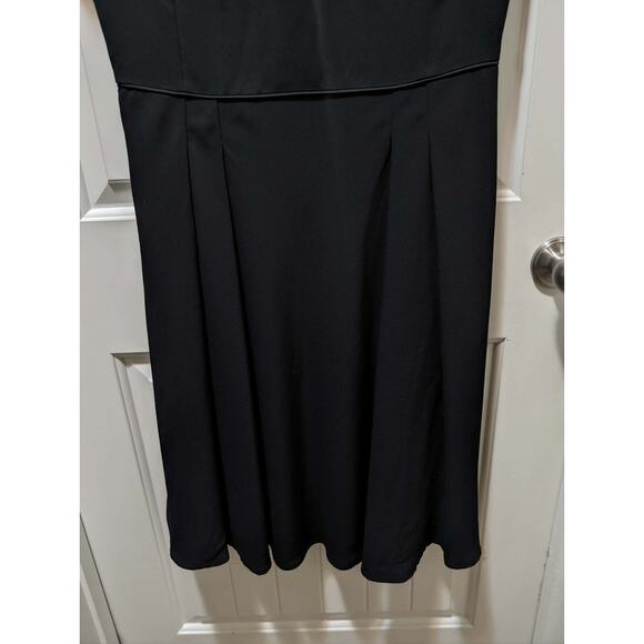 Brooks Brothers Womens Black Short Sleeve Sheath Dress Size 10 Business Pockets - Picture 3 of 10